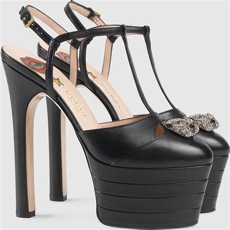 gucci gel heels|gucci heels platform.